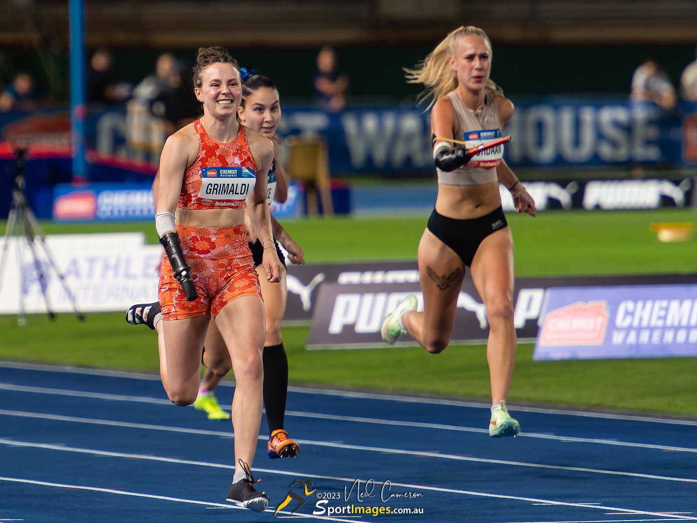 Anna Grimaldi, Alissa Jordaan, Women's Para Athleticss 100m